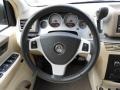 2009 Volkswagen Routan Ceylon Beige Interior Steering Wheel Photo