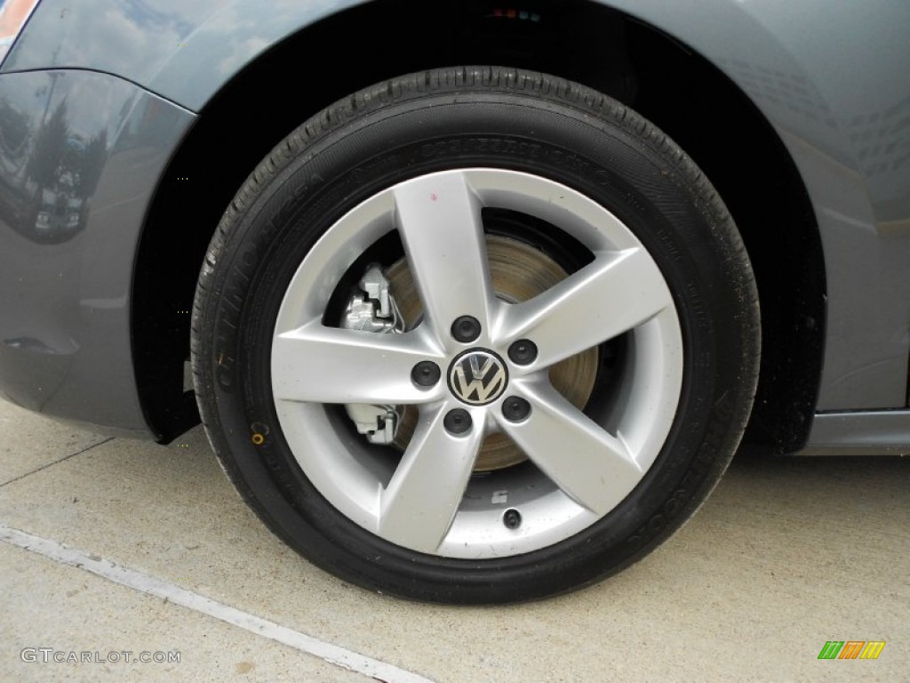 2012 Volkswagen Jetta TDI Sedan Wheel Photo #55763694