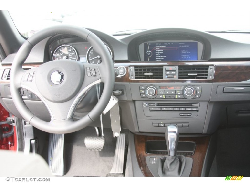 2012 3 Series 335i Convertible - Vermilion Red Metallic / Oyster/Black photo #27