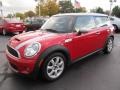 2008 Chili Red Mini Cooper S Clubman  photo #1