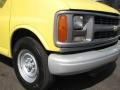 1999 Yellow Chevrolet Express 3500 Commercial Van  photo #2