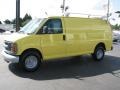 1999 Yellow Chevrolet Express 3500 Commercial Van  photo #6