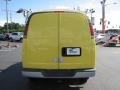 1999 Yellow Chevrolet Express 3500 Commercial Van  photo #8