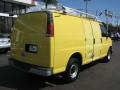 1999 Yellow Chevrolet Express 3500 Commercial Van  photo #9