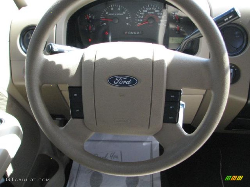 2006 F150 Lariat SuperCrew 4x4 - Arizona Beige Metallic / Tan photo #13