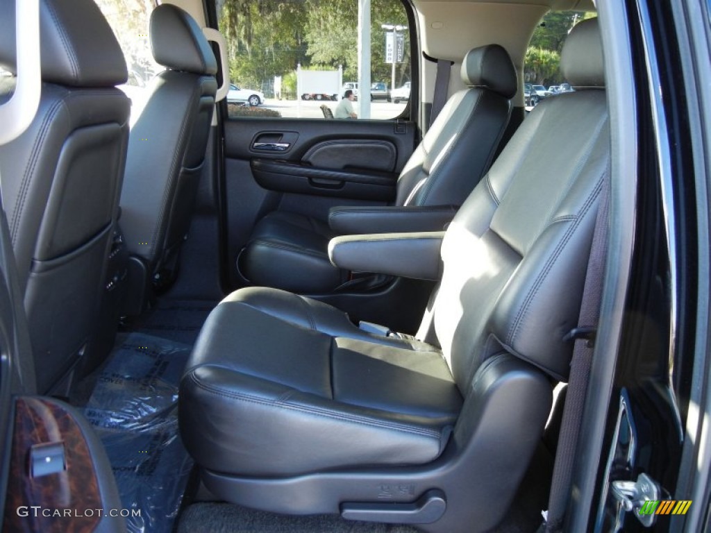Ebony Interior 2009 GMC Yukon XL Denali Photo #55764892