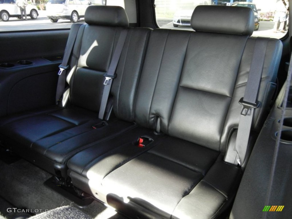 Ebony Interior 2009 GMC Yukon XL Denali Photo #55764907