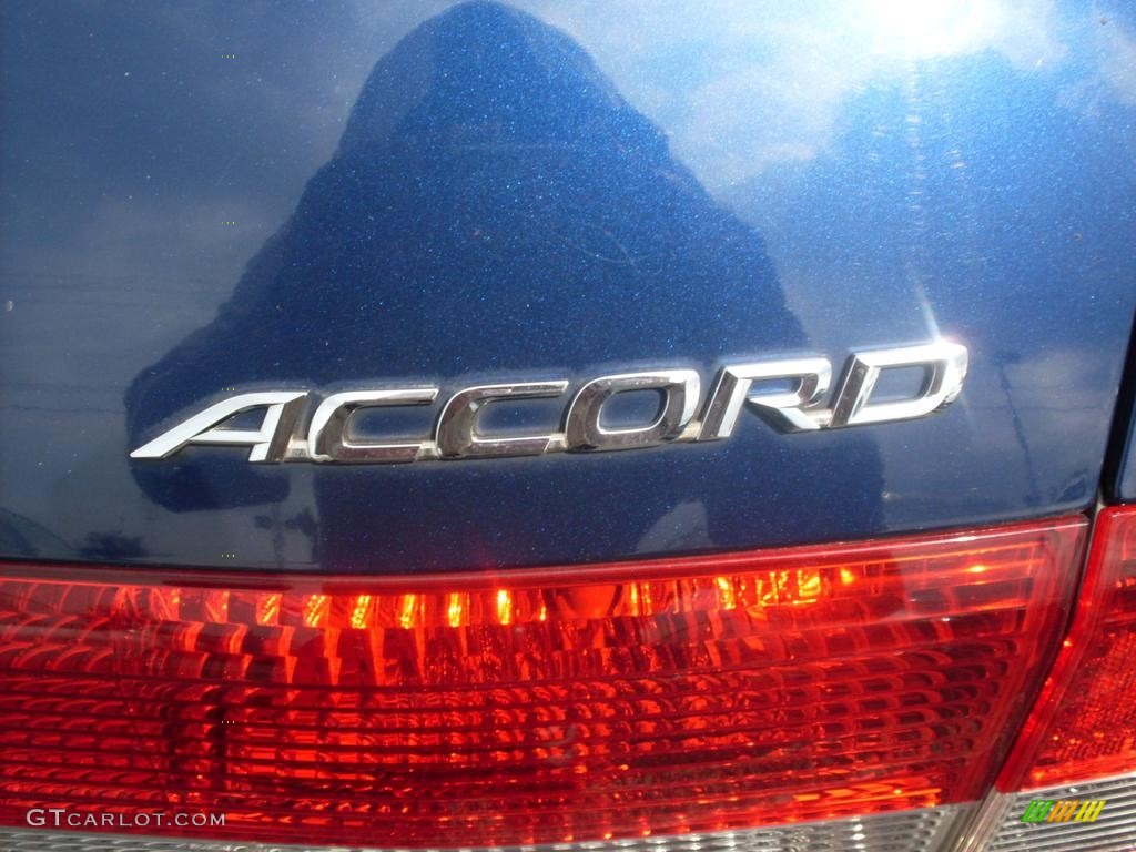 2003 Accord EX V6 Sedan - Eternal Blue Pearl / Gray photo #15