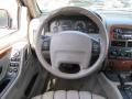 1999 Jeep Grand Cherokee Taupe Interior Steering Wheel Photo