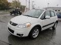 White Water Pearl - SX4 Crossover Touring AWD Photo No. 6