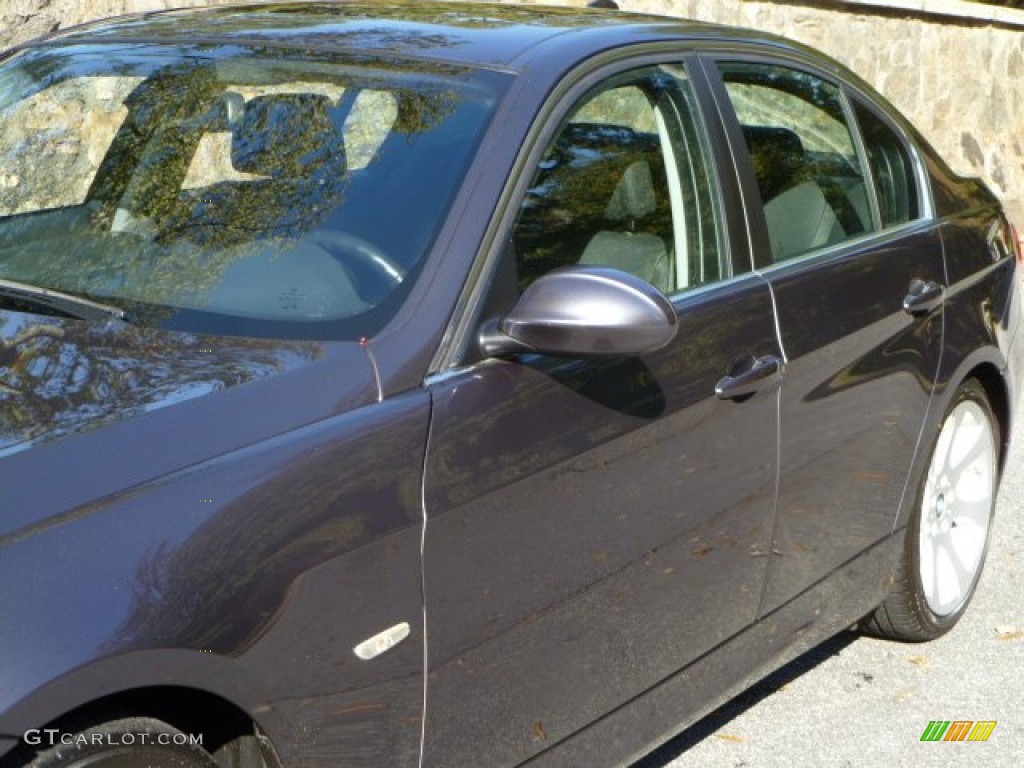2008 3 Series 335i Sedan - Sparkling Graphite Metallic / Black photo #16