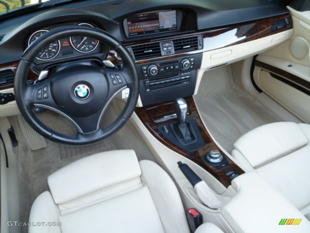 2008 3 Series 328i Convertible - Black Sapphire Metallic / Cream Beige photo #7