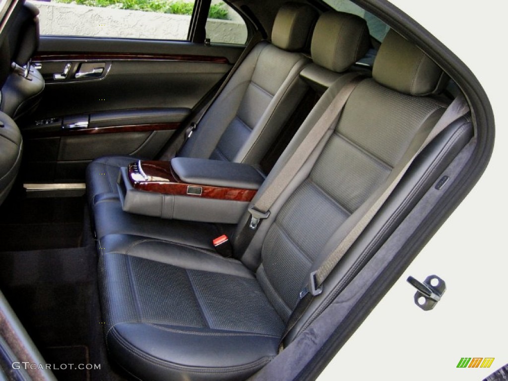 Black Interior 2007 Mercedes-Benz S 65 AMG Sedan Photo #55766741