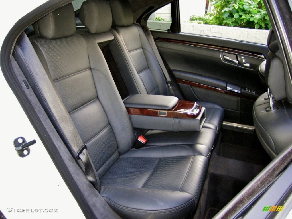 Black Interior 2007 Mercedes-Benz S 65 AMG Sedan Photo #55766758