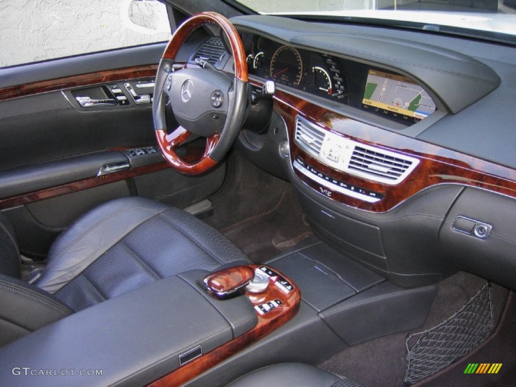 2007 Mercedes-Benz S 65 AMG Sedan Black Dashboard Photo #55766840