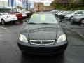Flamenco Black Pearl - Civic LX Sedan Photo No. 11