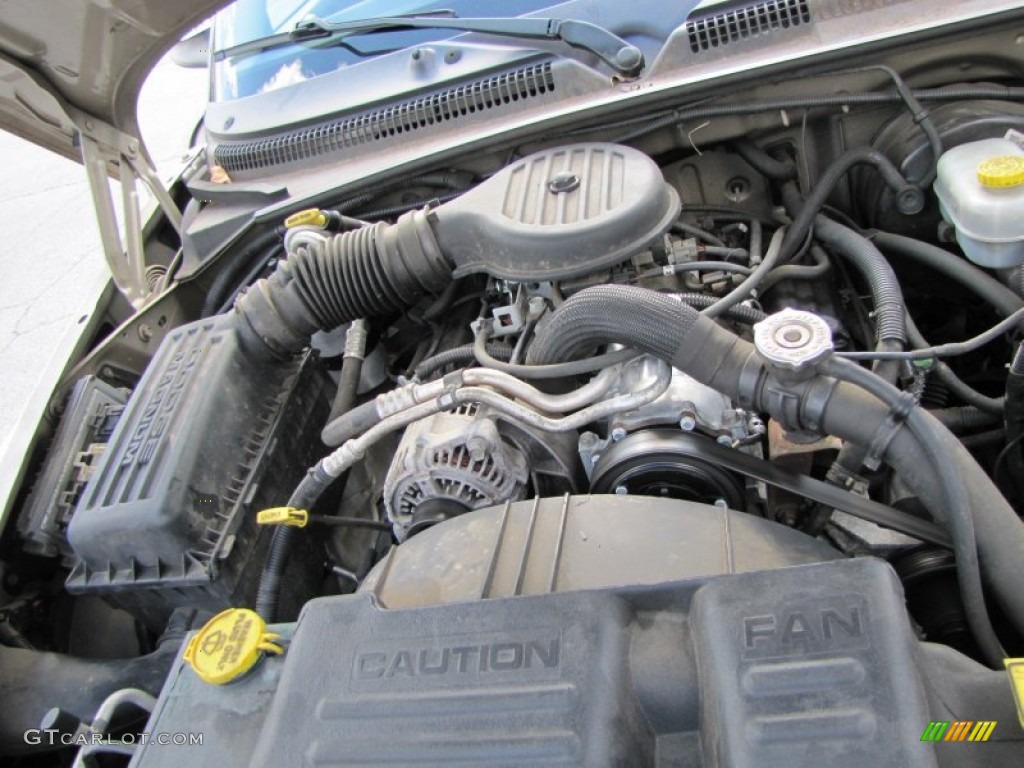 2002 Dodge Dakota SLT Club Cab Engine Photos