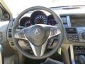 Taupe 2011 Acura RDX Technology SH-AWD Steering Wheel