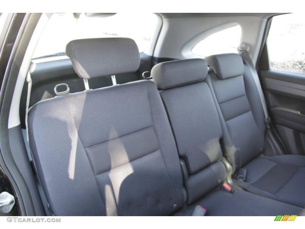 2009 CR-V LX 4WD - Crystal Black Pearl / Black photo #10