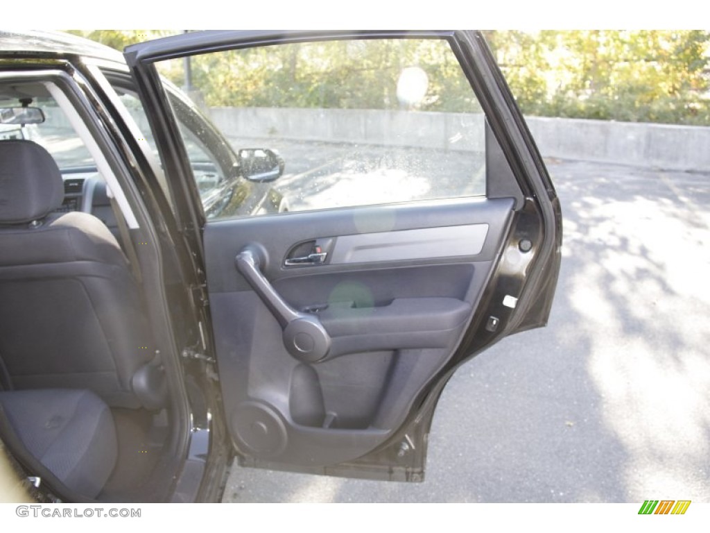 2009 CR-V LX 4WD - Crystal Black Pearl / Black photo #20