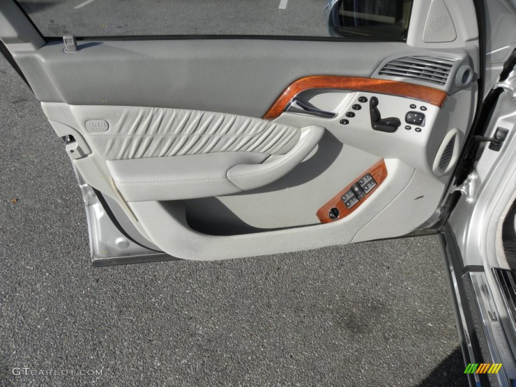 2004 S 430 Sedan - Brilliant Silver Metallic / Ash photo #5