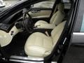 Sahara Beige/Black Interior Photo for 2012 Mercedes-Benz S #55769730