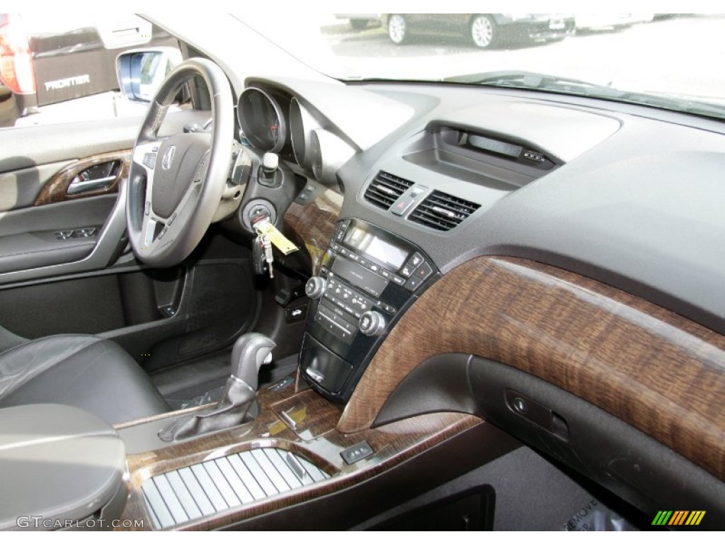 2010 Acura MDX Standard MDX Model Ebony Dashboard Photo #55770196