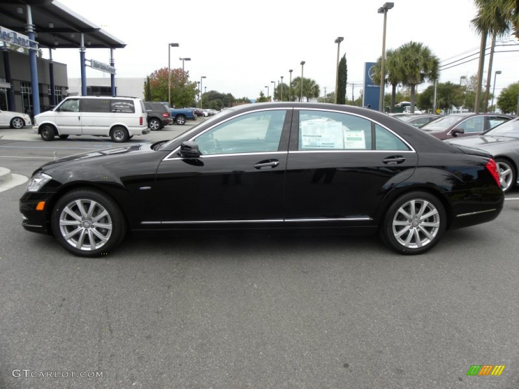 Black 2012 Mercedes-Benz S 350 BlueTEC 4Matic Exterior Photo #55770503