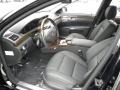 Black 2012 Mercedes-Benz S Interiors