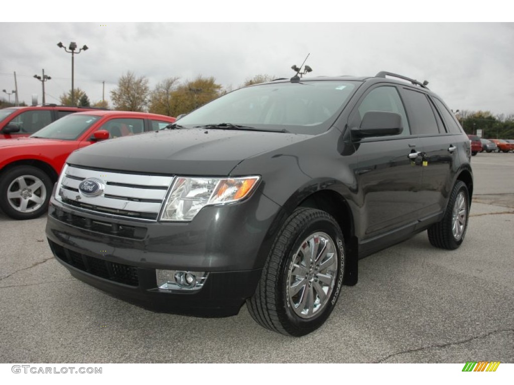 2007 Edge SEL Plus - Carbon Metallic / Charcoal Black photo #2