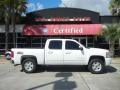 2009 Summit White Chevrolet Silverado 1500 LTZ Crew Cab 4x4  photo #1