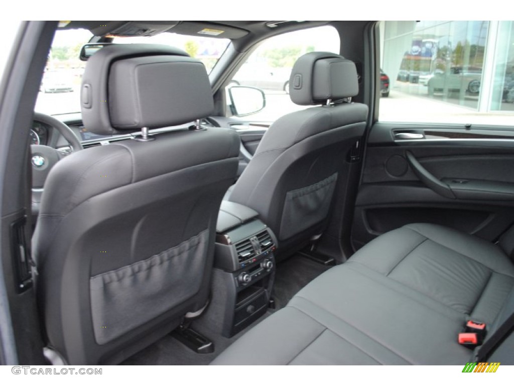 Black Interior 2010 BMW X5 xDrive48i Photo #55772345
