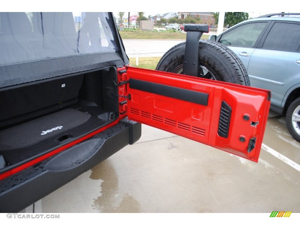 2011 Wrangler Sport 4x4 - Flame Red / Black photo #14