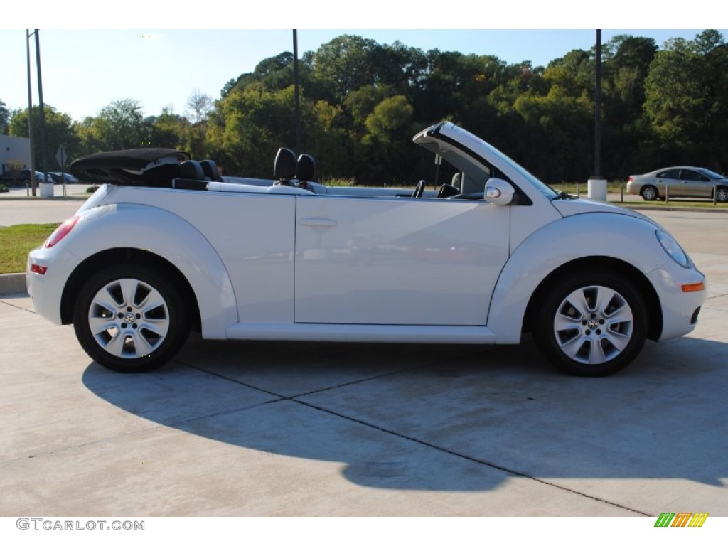 2009 New Beetle 2.5 Convertible - Candy White / Black photo #4