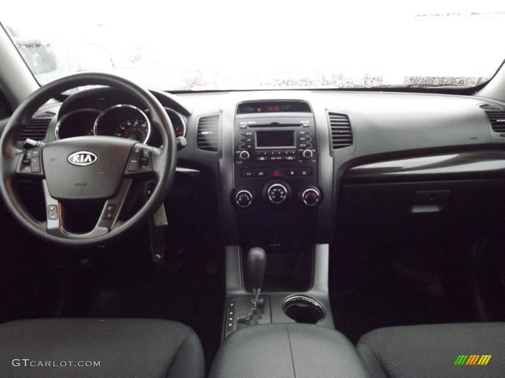 2011 Sorento LX V6 - Pacific Blue / Black photo #10