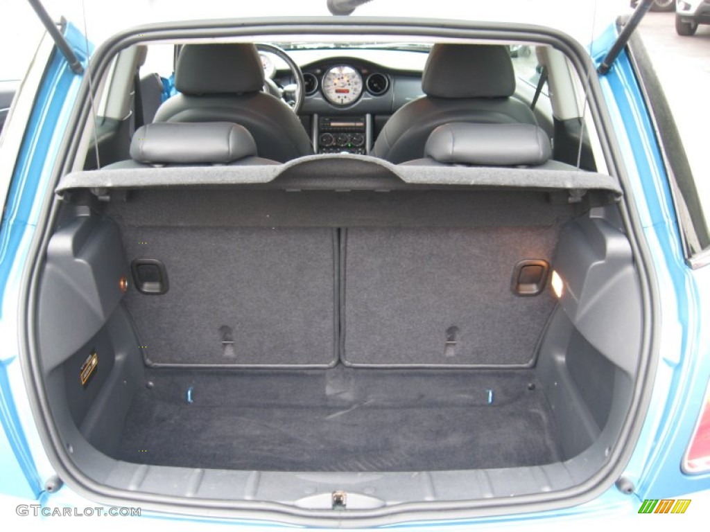 2004 Cooper S Hardtop - Electric Blue Metallic / Panther Black photo #14