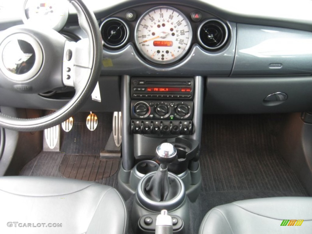 2004 Cooper S Hardtop - Electric Blue Metallic / Panther Black photo #25