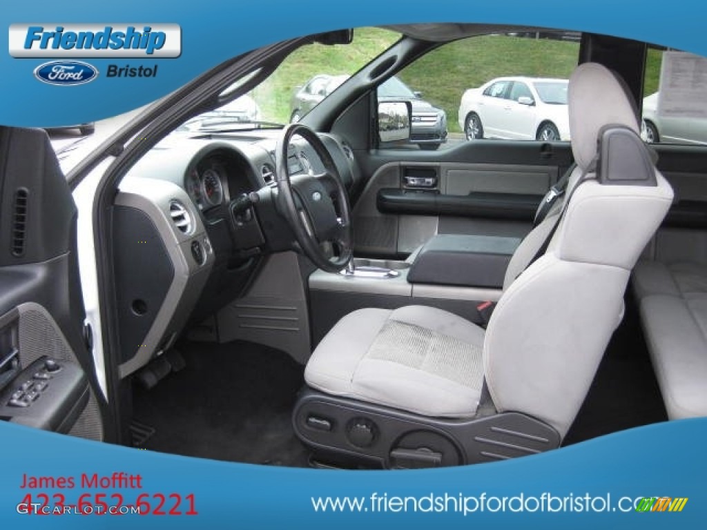 2006 F150 FX4 SuperCab 4x4 - Oxford White / Medium/Dark Flint photo #14