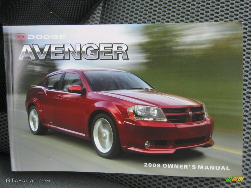 2008 Avenger SXT - Marathon Blue Pearl / Dark Slate Gray/Light Slate Gray photo #20