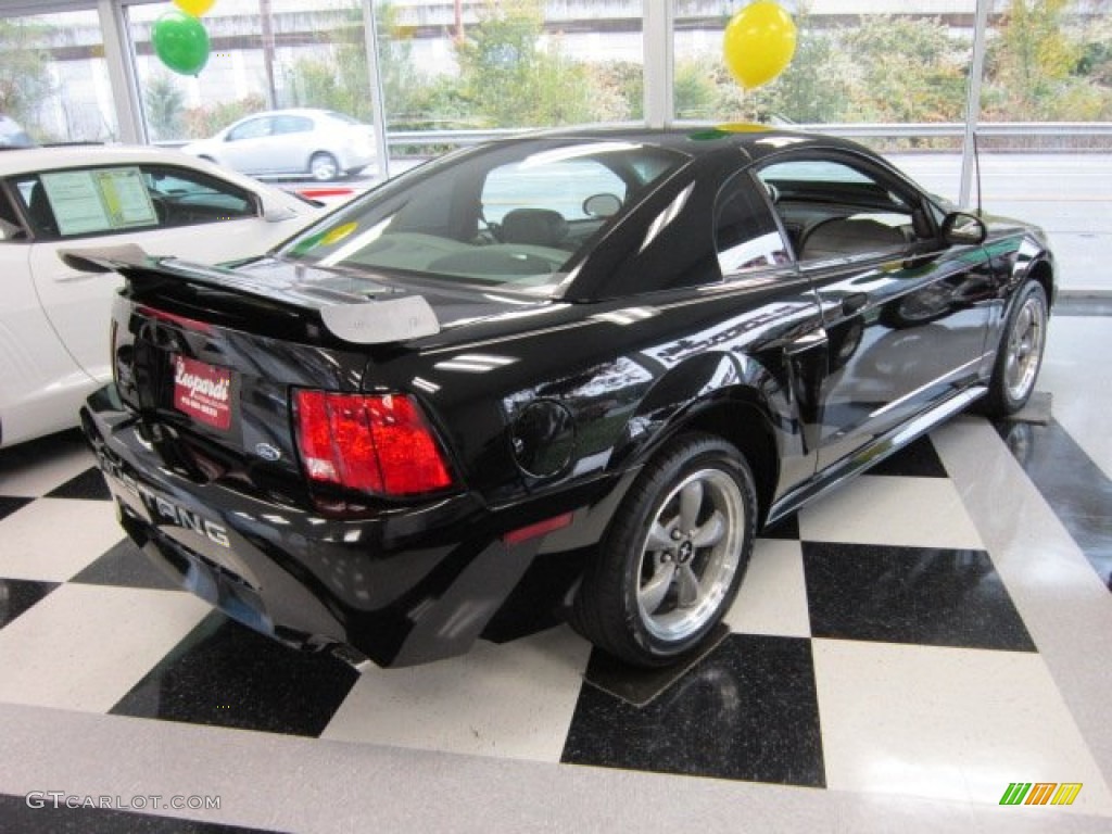 2001 Mustang GT Coupe - Black / Medium Graphite photo #6