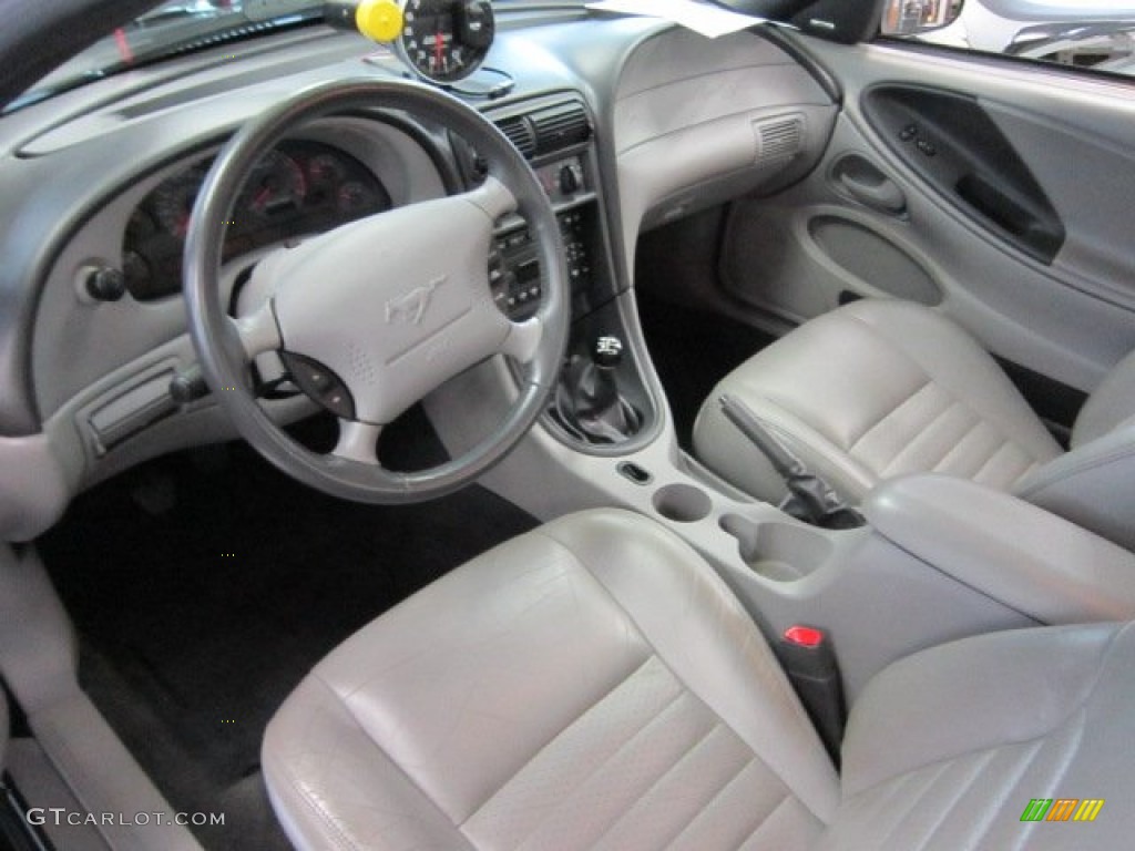 2001 Mustang GT Coupe - Black / Medium Graphite photo #13