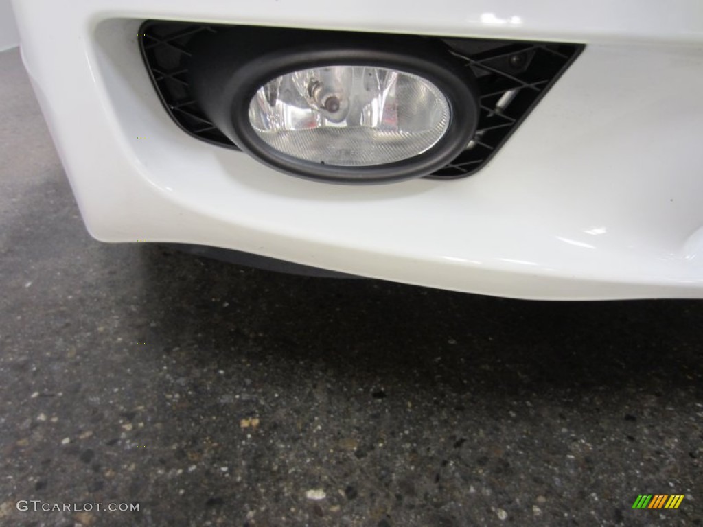 2011 Civic Si Sedan - Taffeta White / Black photo #7