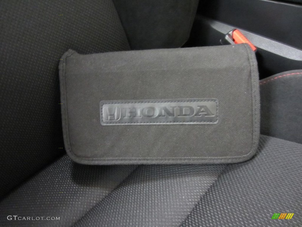 2011 Civic Si Sedan - Taffeta White / Black photo #22