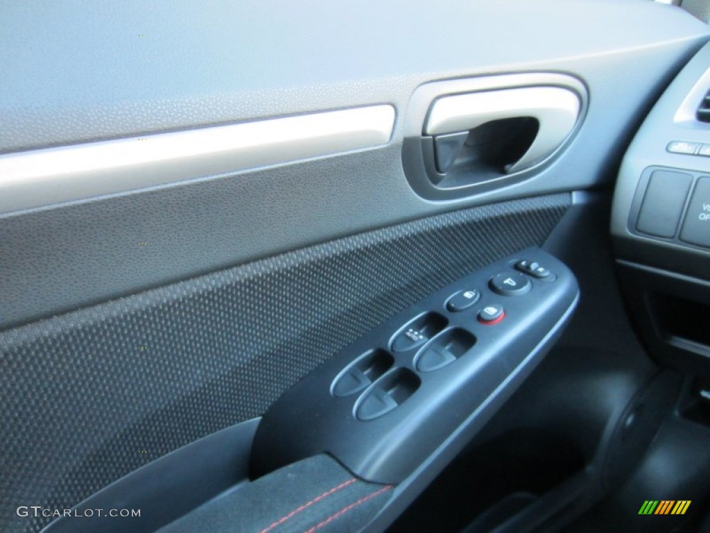 2011 Civic Si Sedan - Taffeta White / Black photo #23