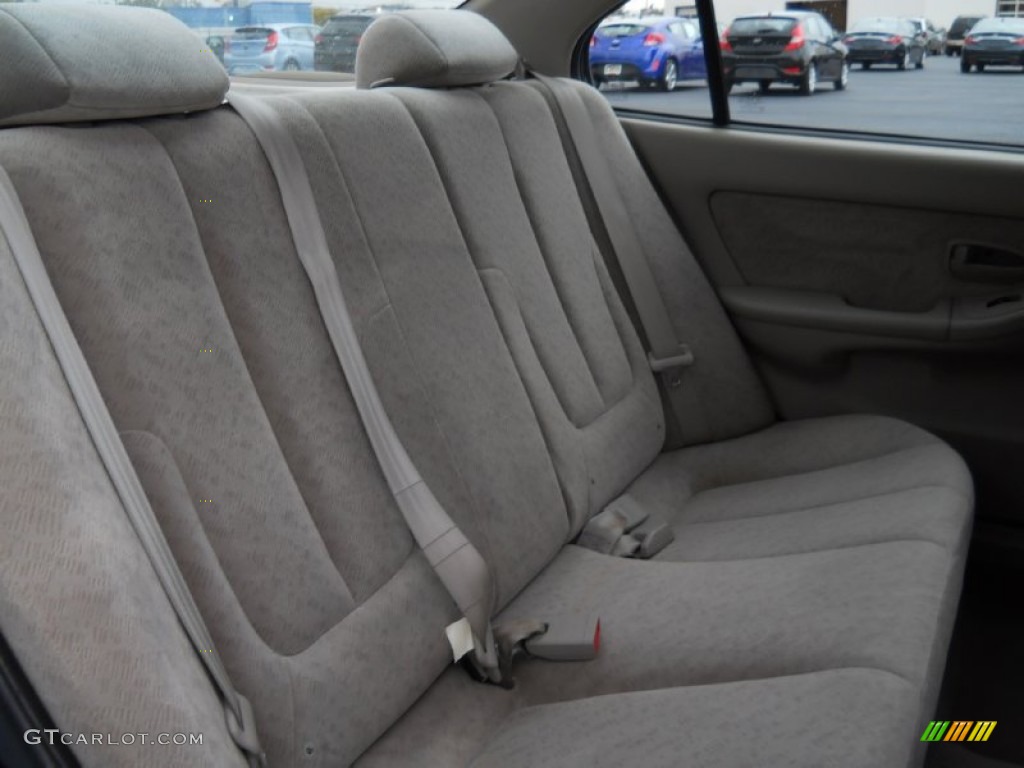 2006 Elantra GLS Sedan - Ebony Black / Gray photo #24