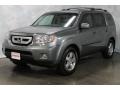 2009 Sterling Gray Metallic Honda Pilot EX-L 4WD  photo #1