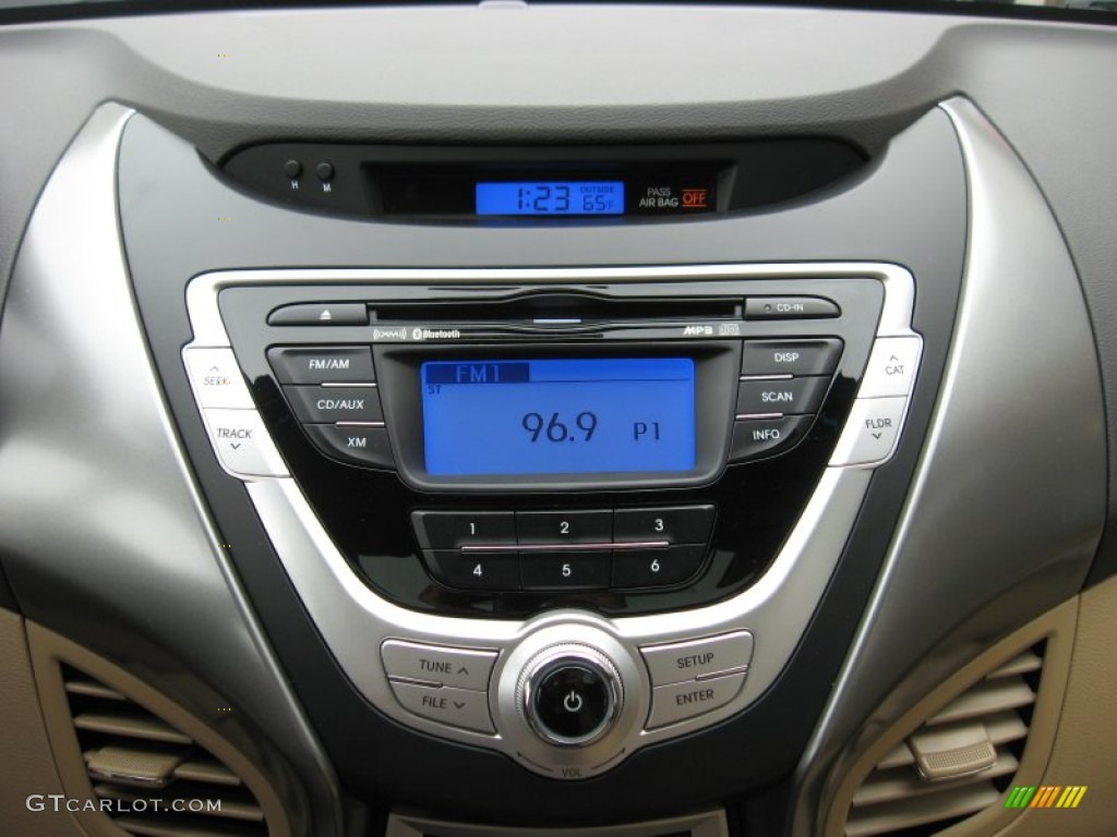 2012 Hyundai Elantra Limited Audio System Photo #55775908