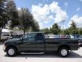 2002 Dark Highland Green Metallic Ford F250 Super Duty XLT SuperCab  photo #2