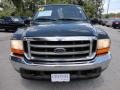 2002 Dark Highland Green Metallic Ford F250 Super Duty XLT SuperCab  photo #15