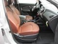2011 Hyundai Tucson Black/Saddle Interior Interior Photo